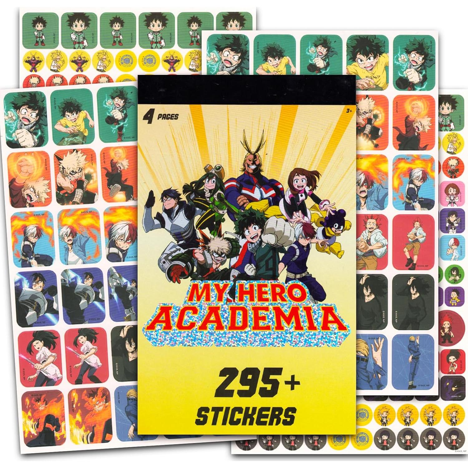 Mega Set de Stickers de Anime Crenstone - 900 Stickers Naruto, Dragon Ball, My Hero Academia