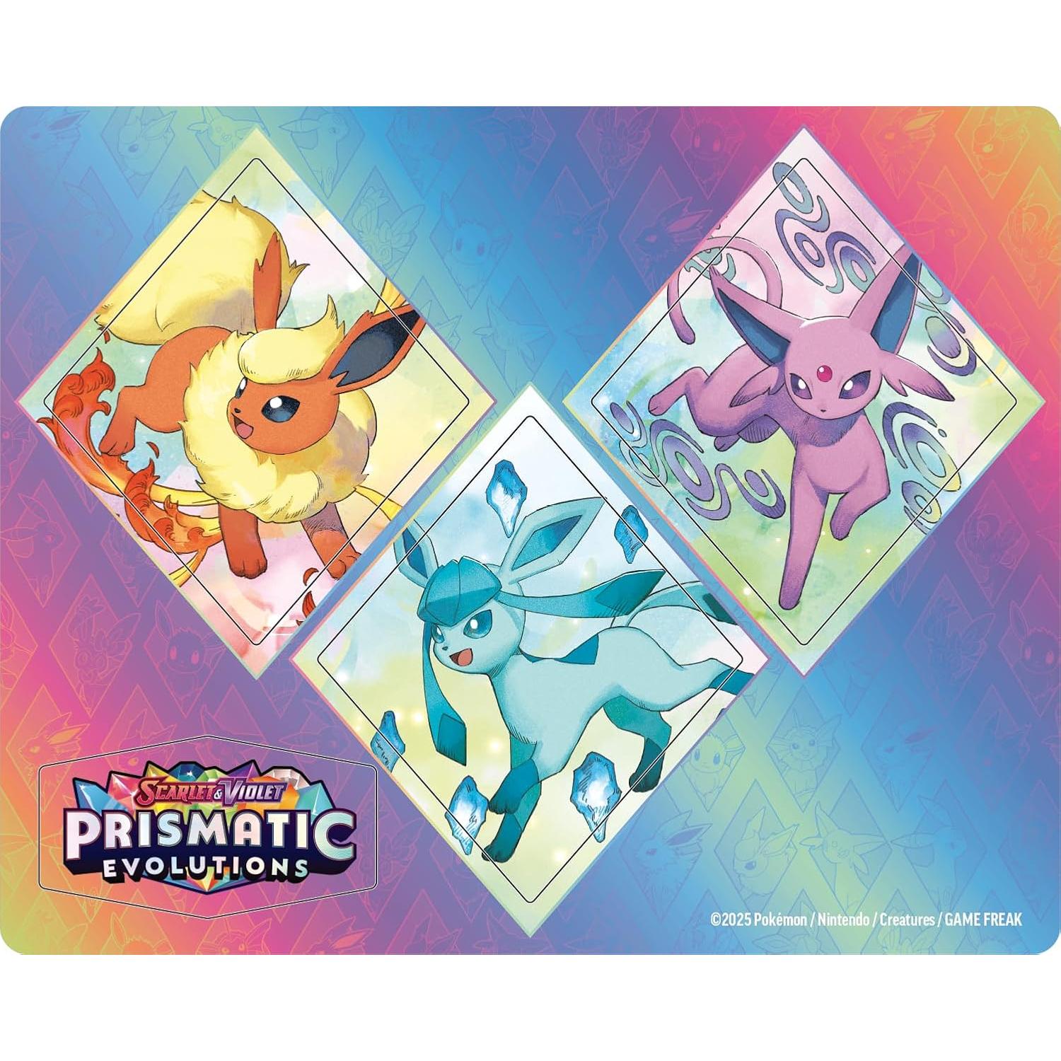 Stickers Tecnológicos Pokémon TCG Glaceon + Carta Promo Foil