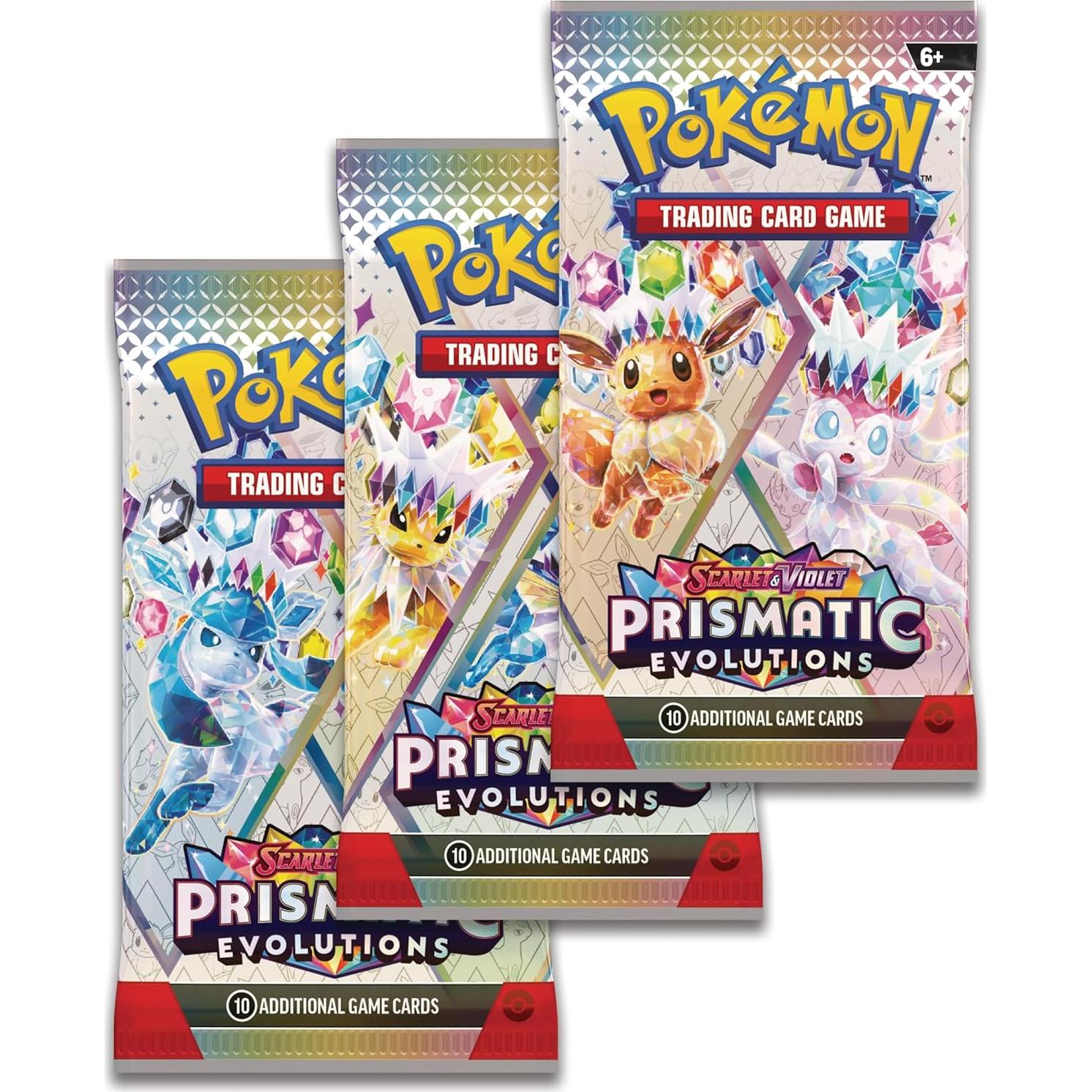 Stickers Tecnológicos Pokémon TCG Glaceon + Carta Promo Foil