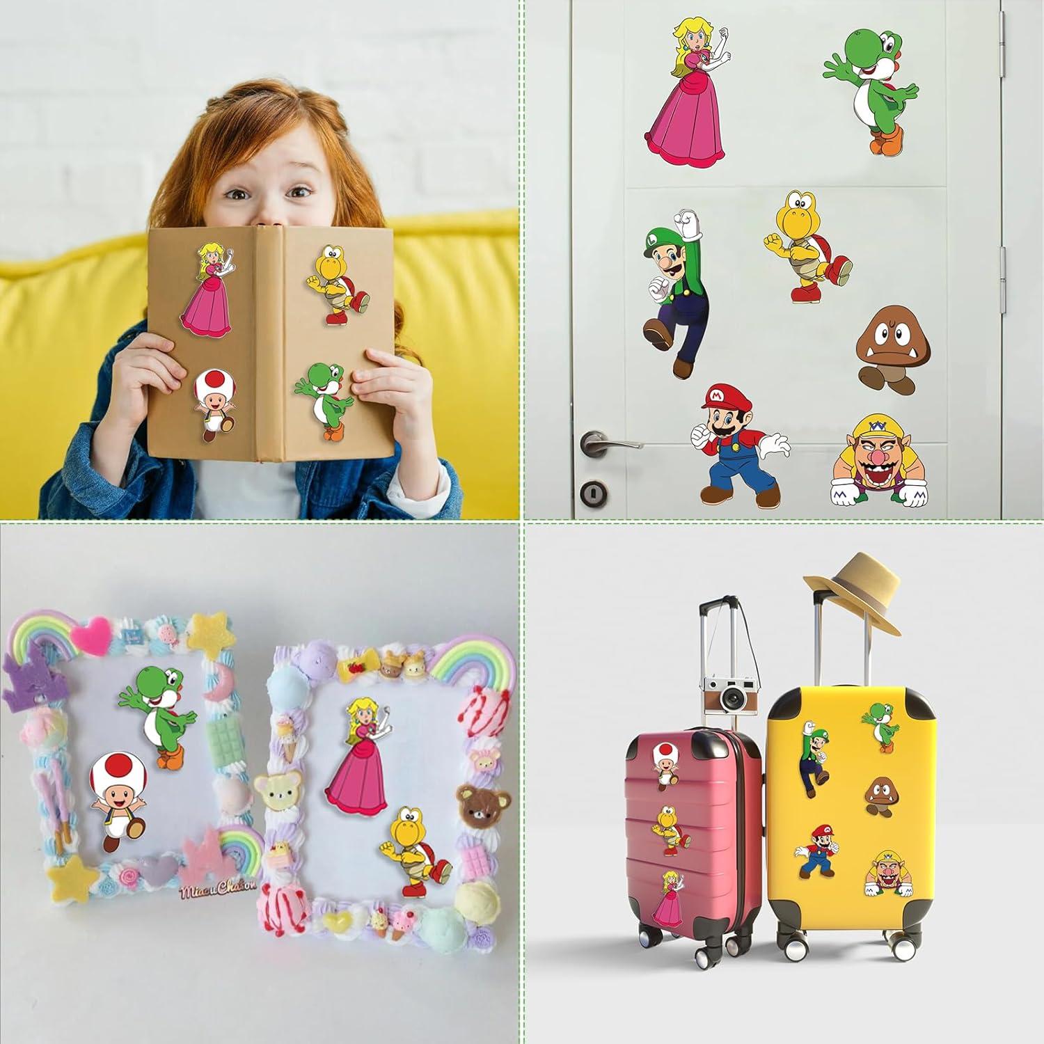 36 Stickers para Hacer Caras Hatraky - PVC Impermeables