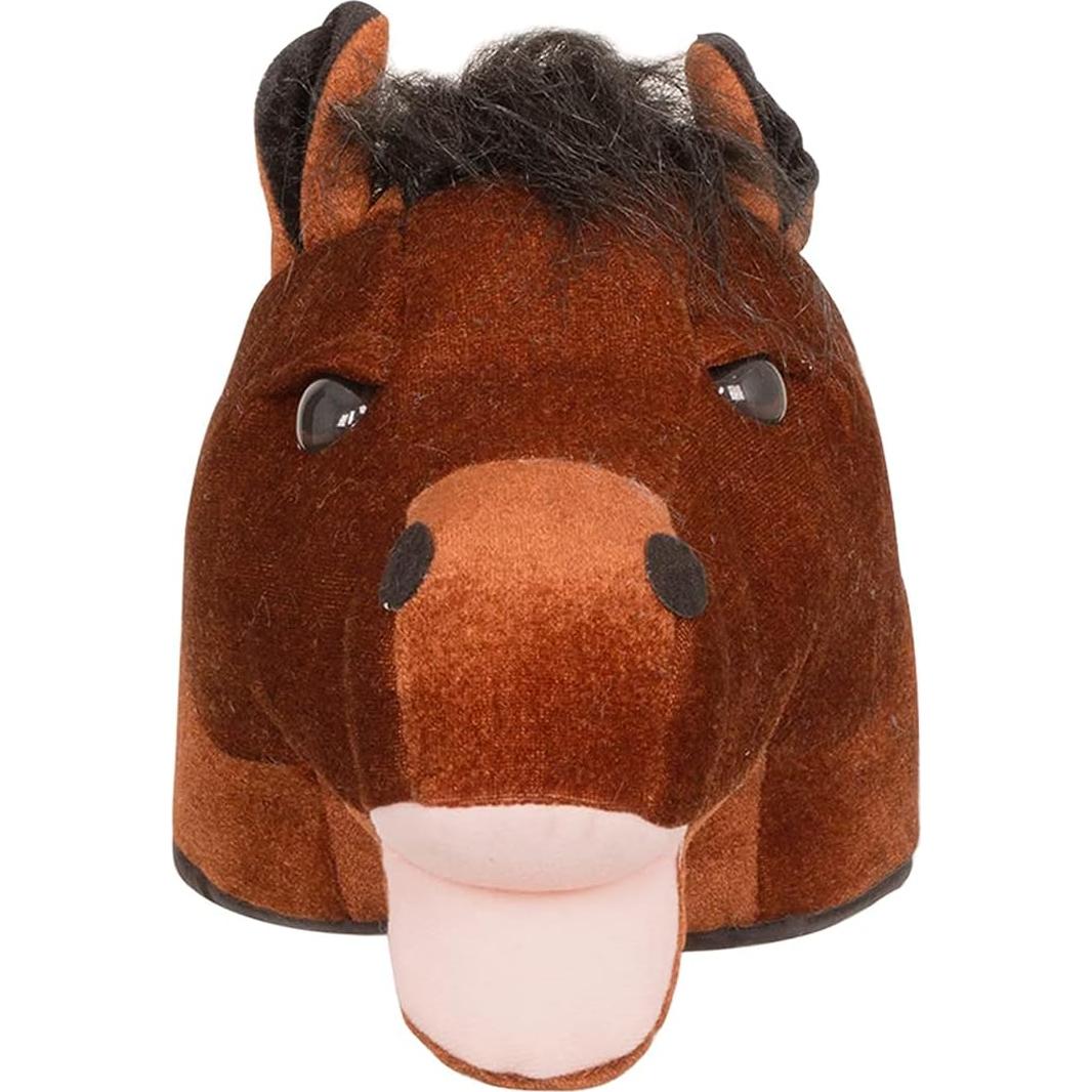 Tigerdoe Farm Animal Hats Set - Animal Costume Hat - Farm Dress Up - Plush Rooster, Horse, Sheep - 3 Pc Set