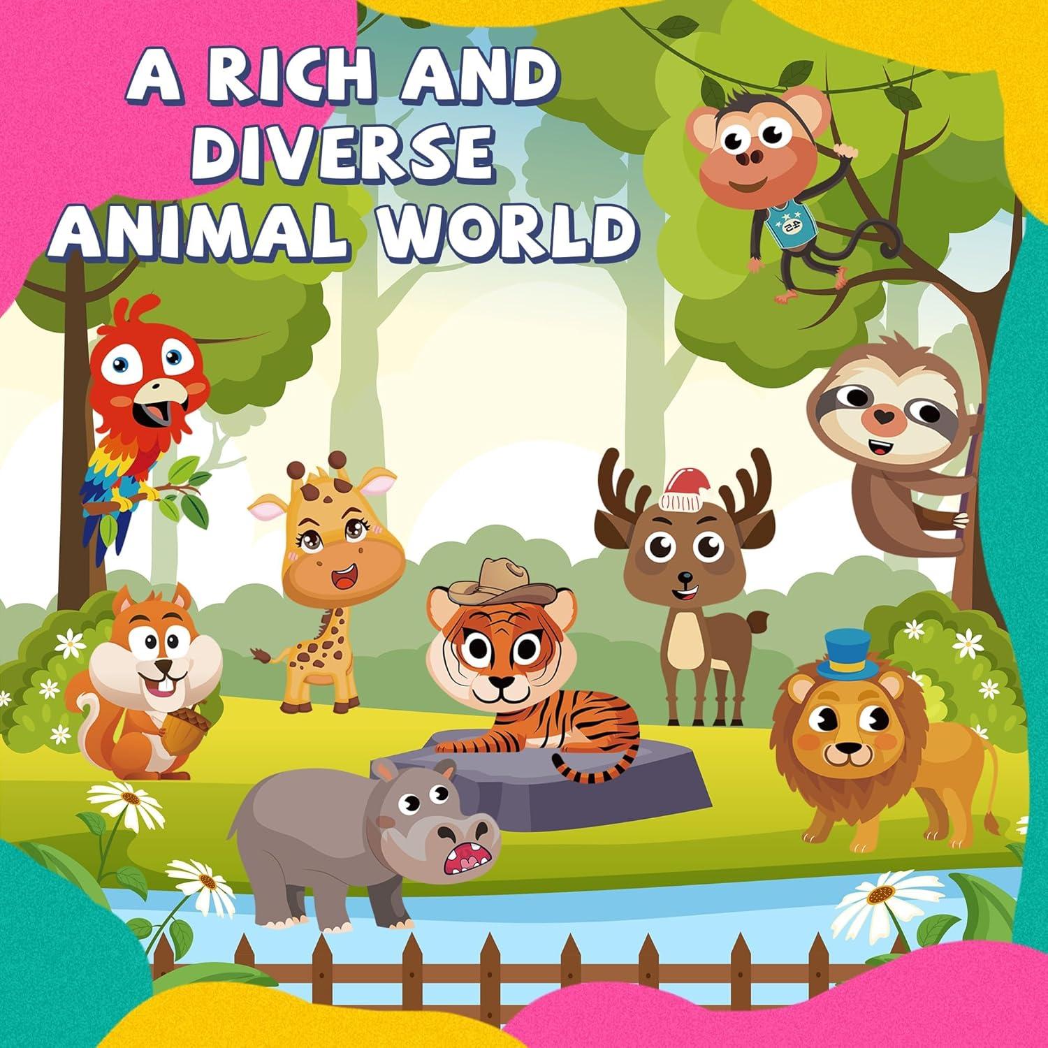 Stickers de Animales Sinceroduct - 100 Hojas DIY para Niños