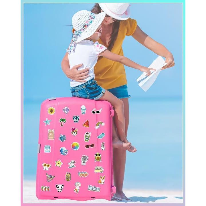 Stickers Bekayshad 100 Pzs Impermeables para Botellas y Laptops