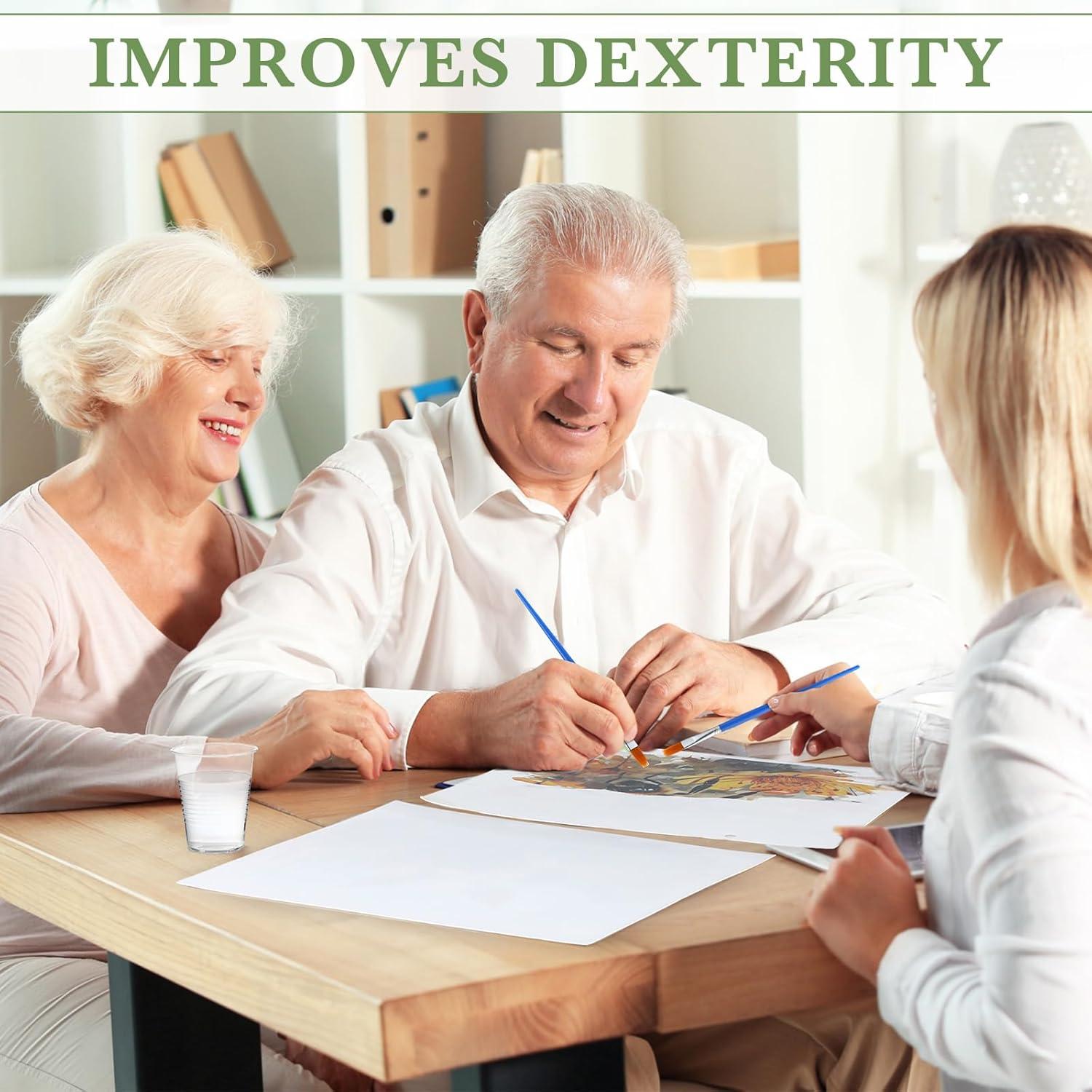 Set de Pintura de Agua Dinifee para Ancianos 75 Piezas