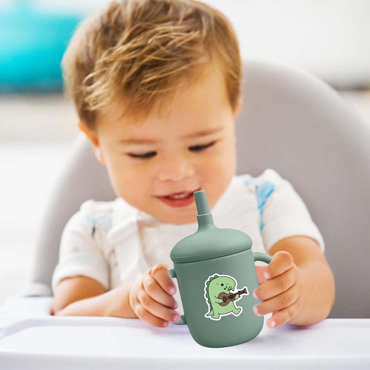 162 Pegatinas de Dinosaurios FNGEEN - Vinilo Impermeable para Niños