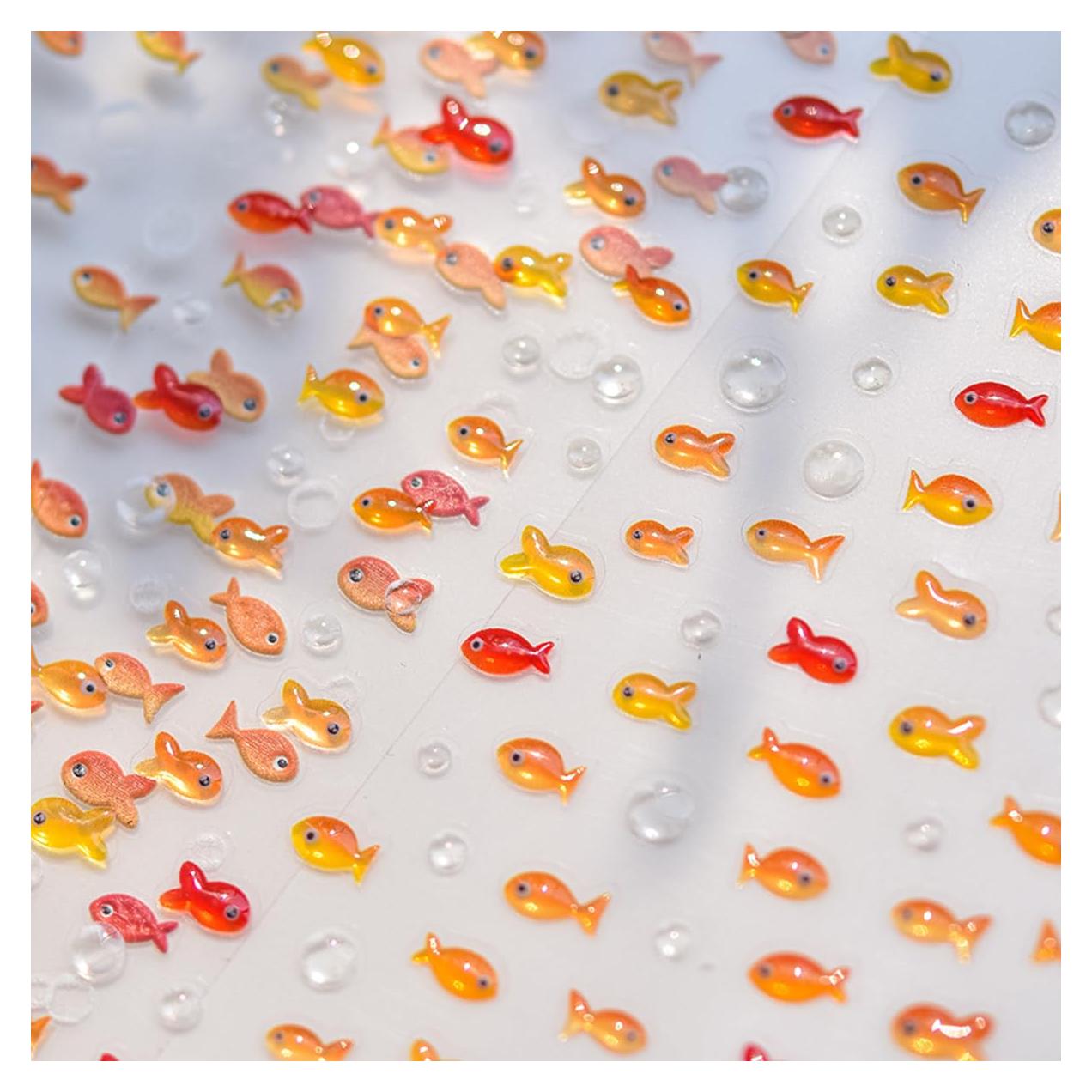 Pegatinas de Uñas 5D Relieve FBABFBUO Tema Verano 1 Hoja