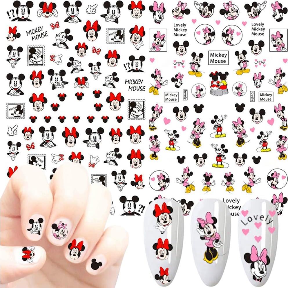 Calcomanías de Uñas 3D Temote - 7 Hojas Autoadhesivas