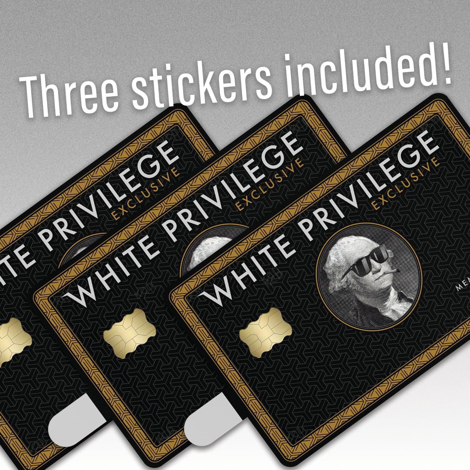 Cubiertas de Tarjeta de Crédito KCD Blanco-Privilegio 3-Pack