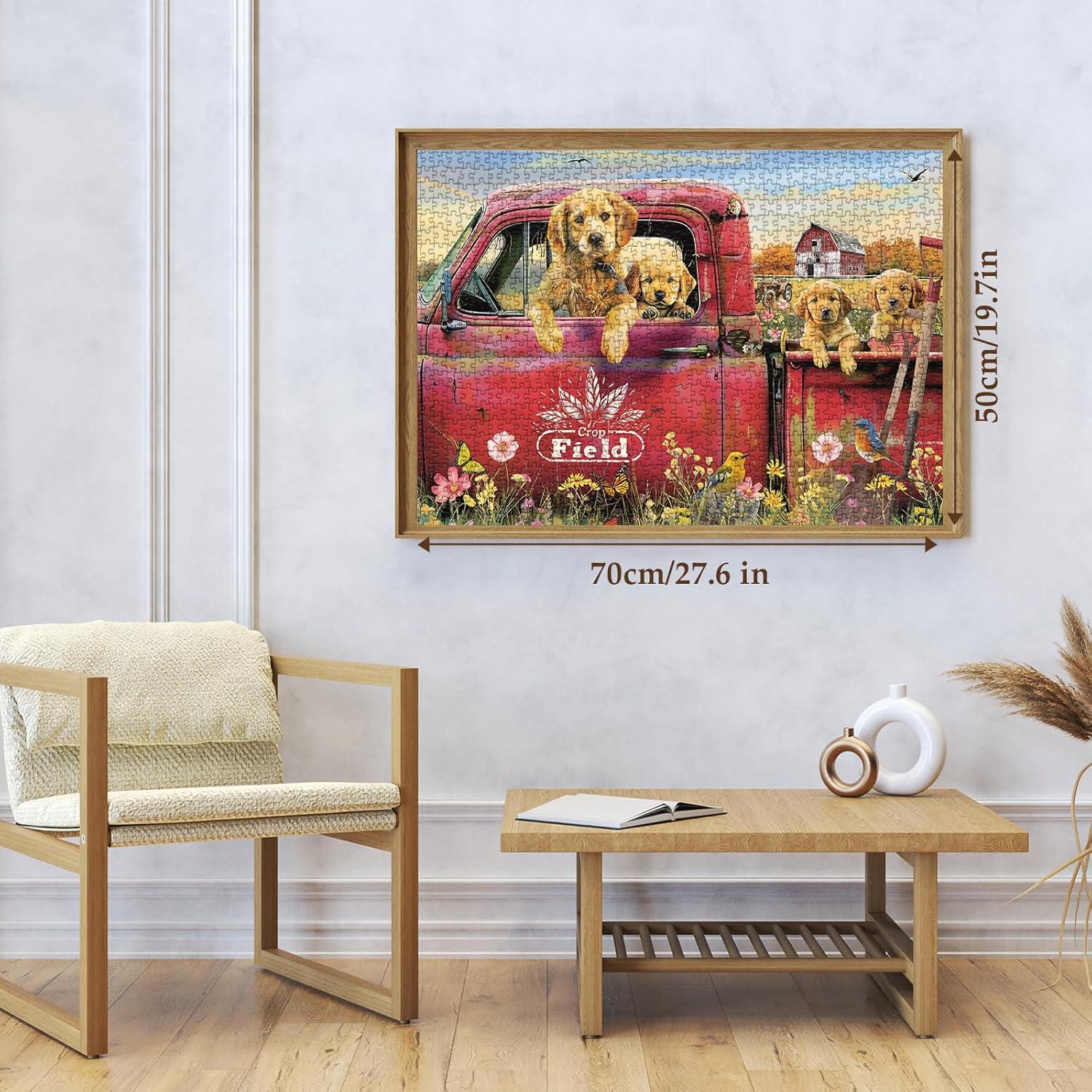 Rompecabezas de Perros de Granja Larkipuzz 1000 Piezas