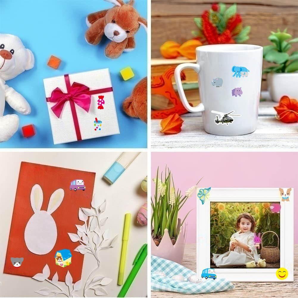 Pegatinas Puffy FNGEEN 3D para Niños - 24 Hojas Variadas