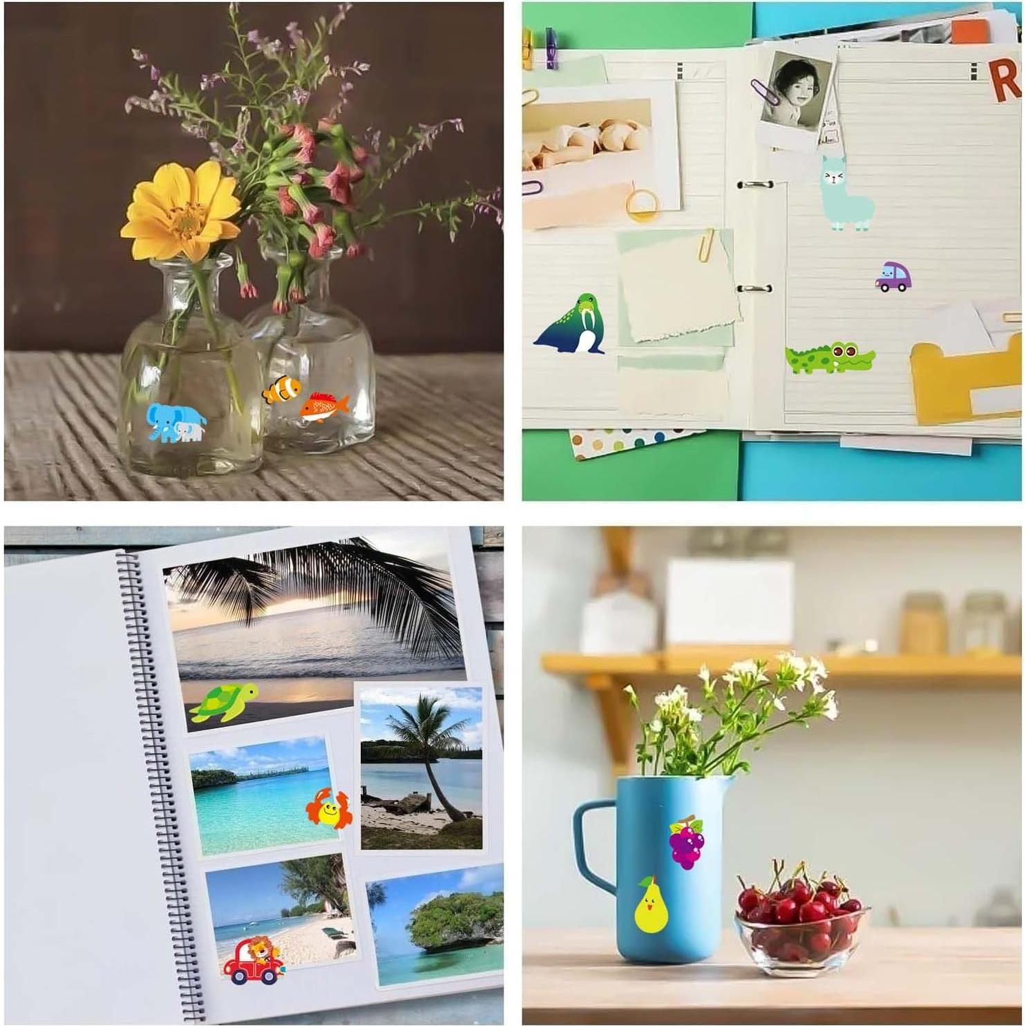 Pegatinas Puffy FNGEEN 3D para Niños - 24 Hojas Variadas