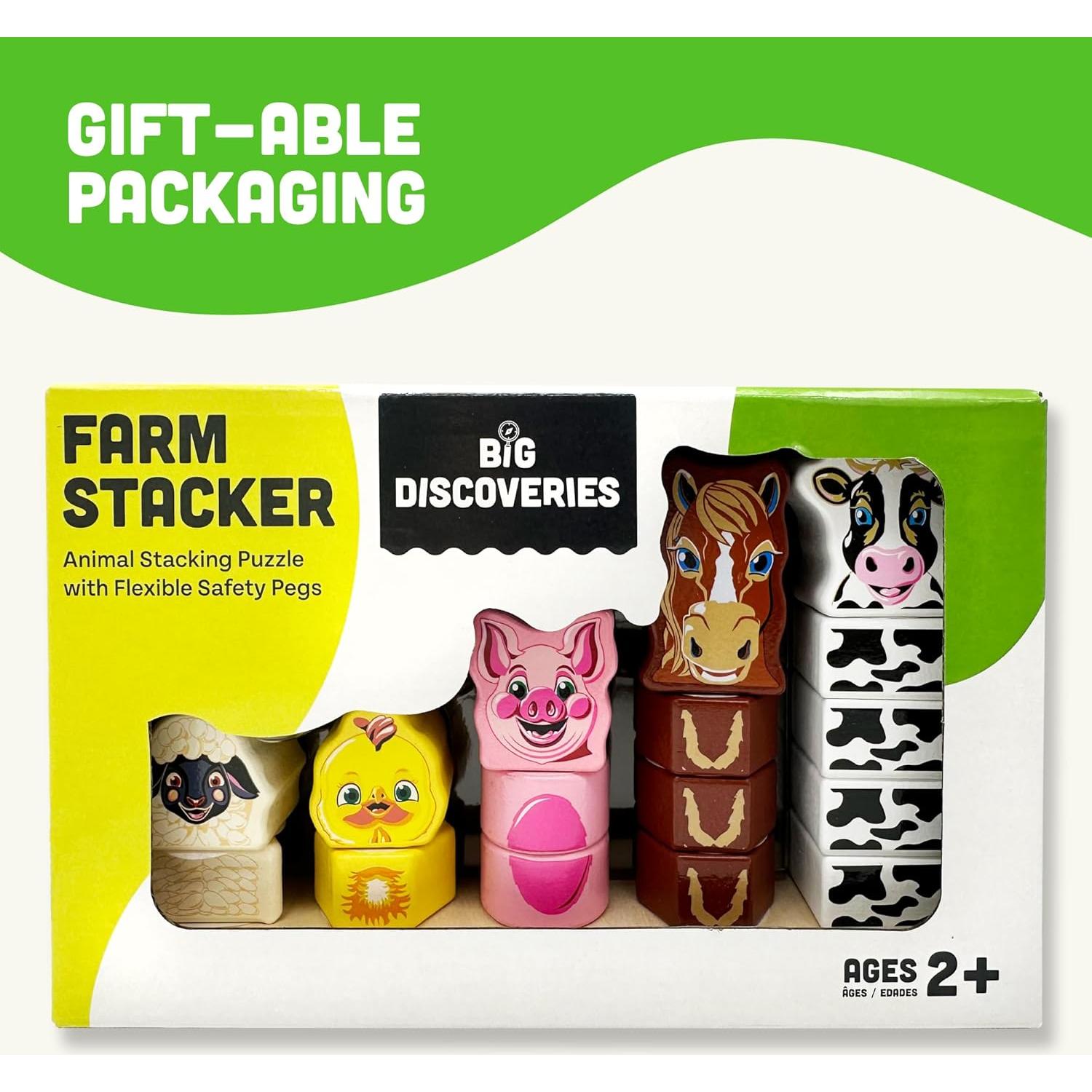 Apilador de Granja Sun Company 16 Bloques Educativos