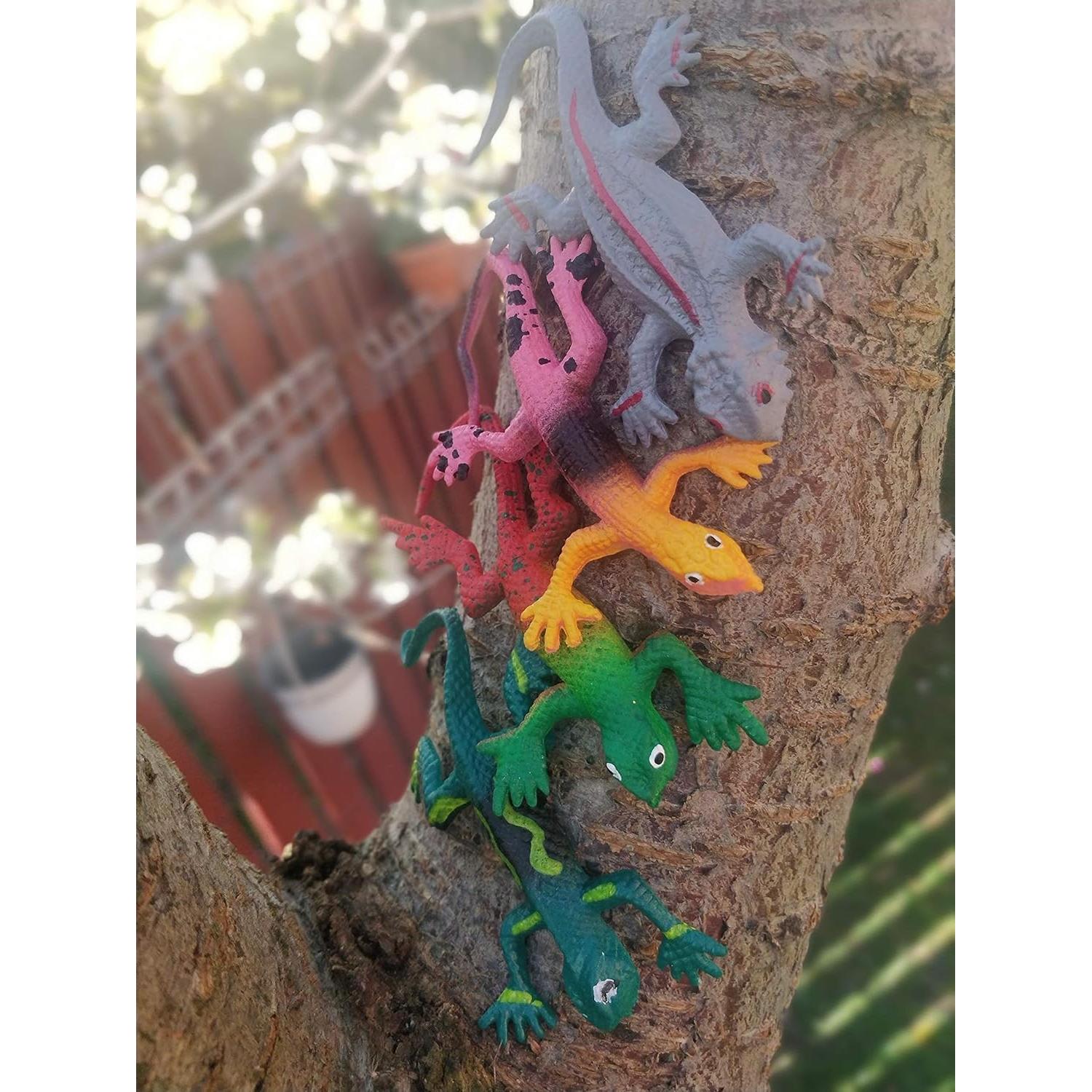 Pack de 24 Juguetes de Lagartijas Estirables UpBrands