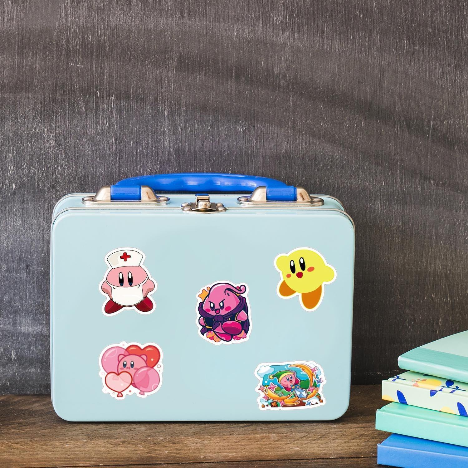 Pegatinas de Videojuego Kirby Babymiu 200 Pcs Impermeables