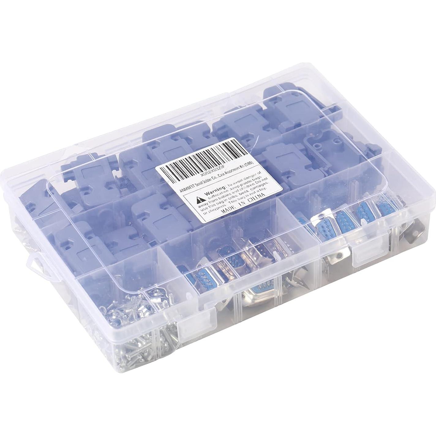 Conectores de Soldadura DB9 Macho y Hembra ANMBEST - 20 Piezas