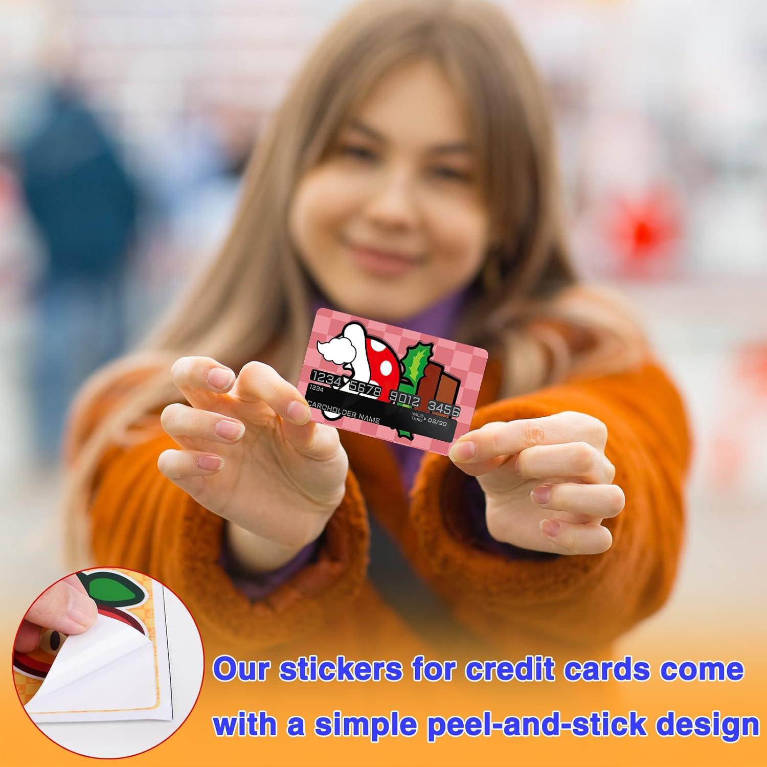 Stickers Decorativos Pounchi para Tarjetas - 8 Pcs Pixel Cartoon