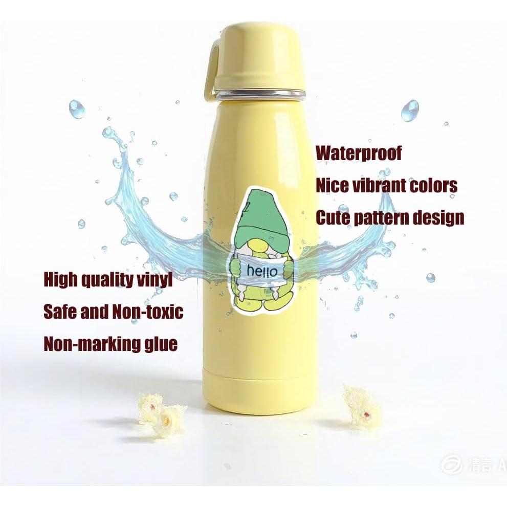 100 Stickers de Gnomos Fbowlsea para Decoración y Manualidades