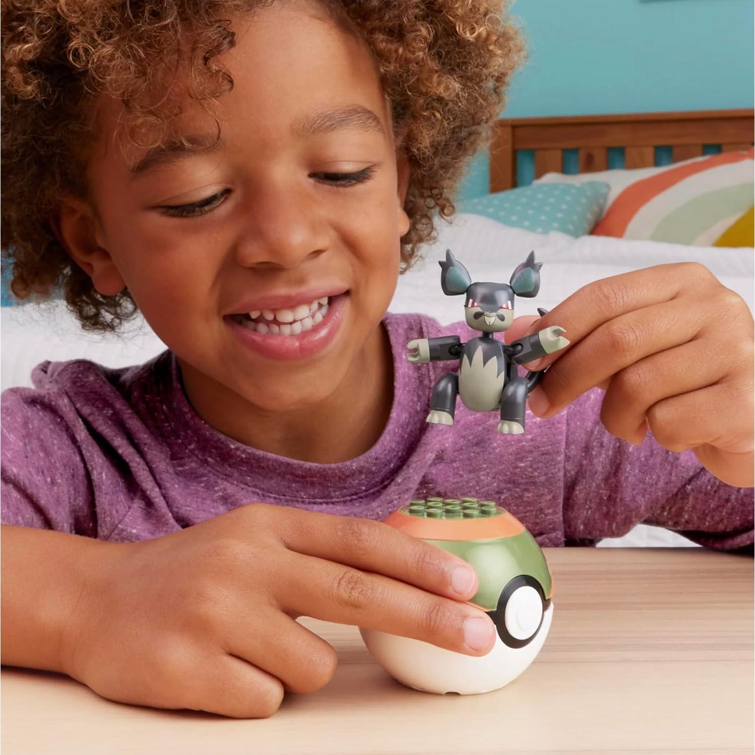 Kit de Construcción Pokémon MEGA Alolan Rattata 29 Piezas