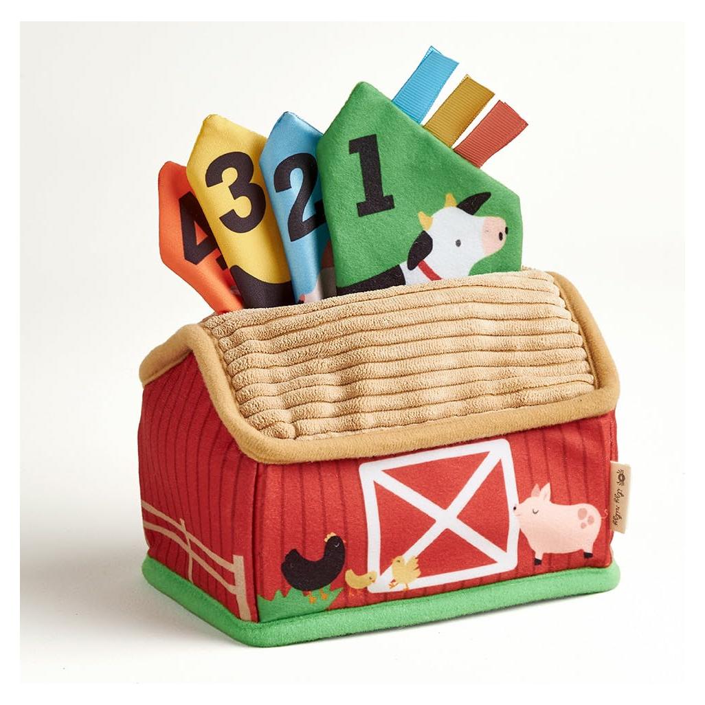 Pañuelos Sensoriales Itzy Ritzy Granja - 4 Piezas Educativas