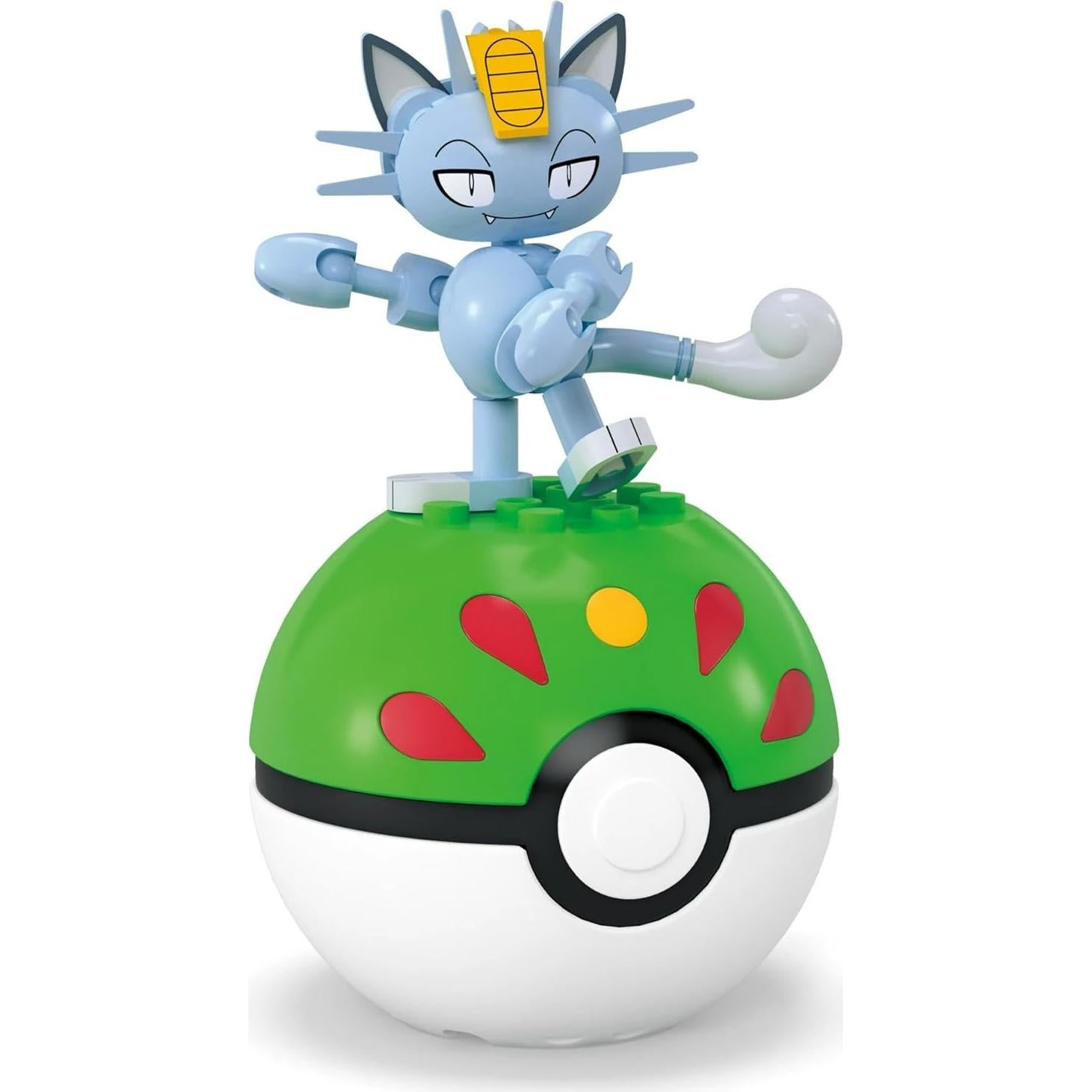Kit de Construcción MEGA Pokémon Alolan Meowth 28 Piezas