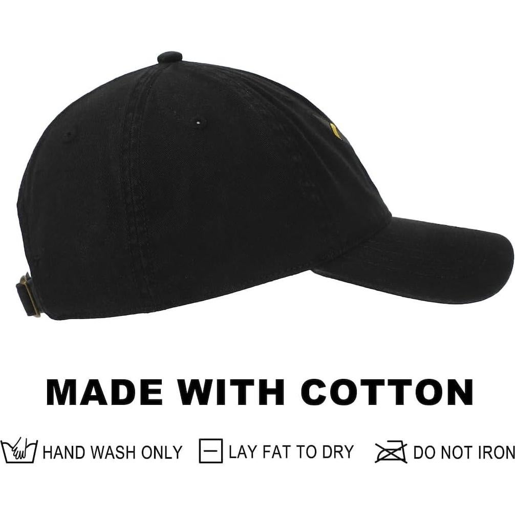 Gorra de béisbol negra Pokémon Umbreon ajustable