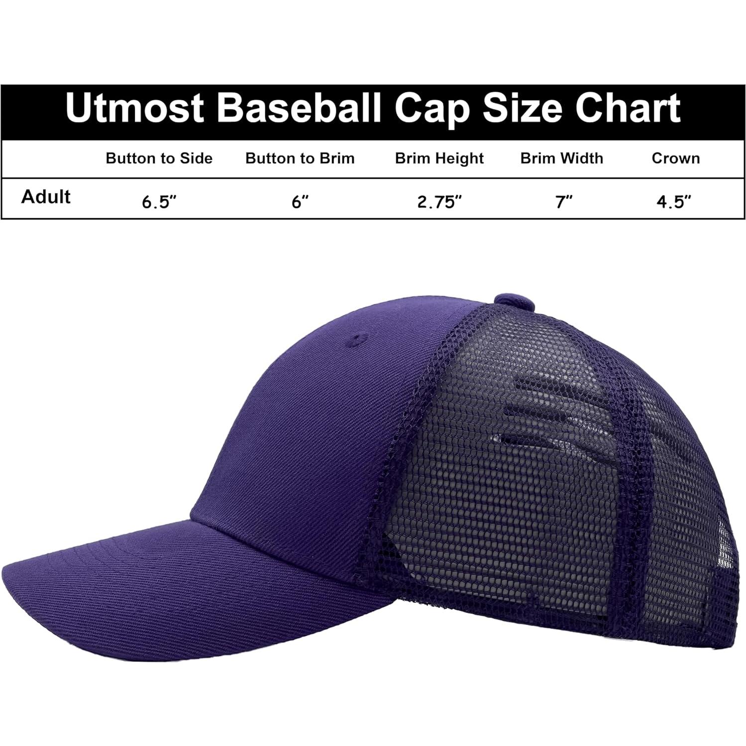 Gorra de béisbol Utmost ajustable unisex - 80% acrílico, 20% lana