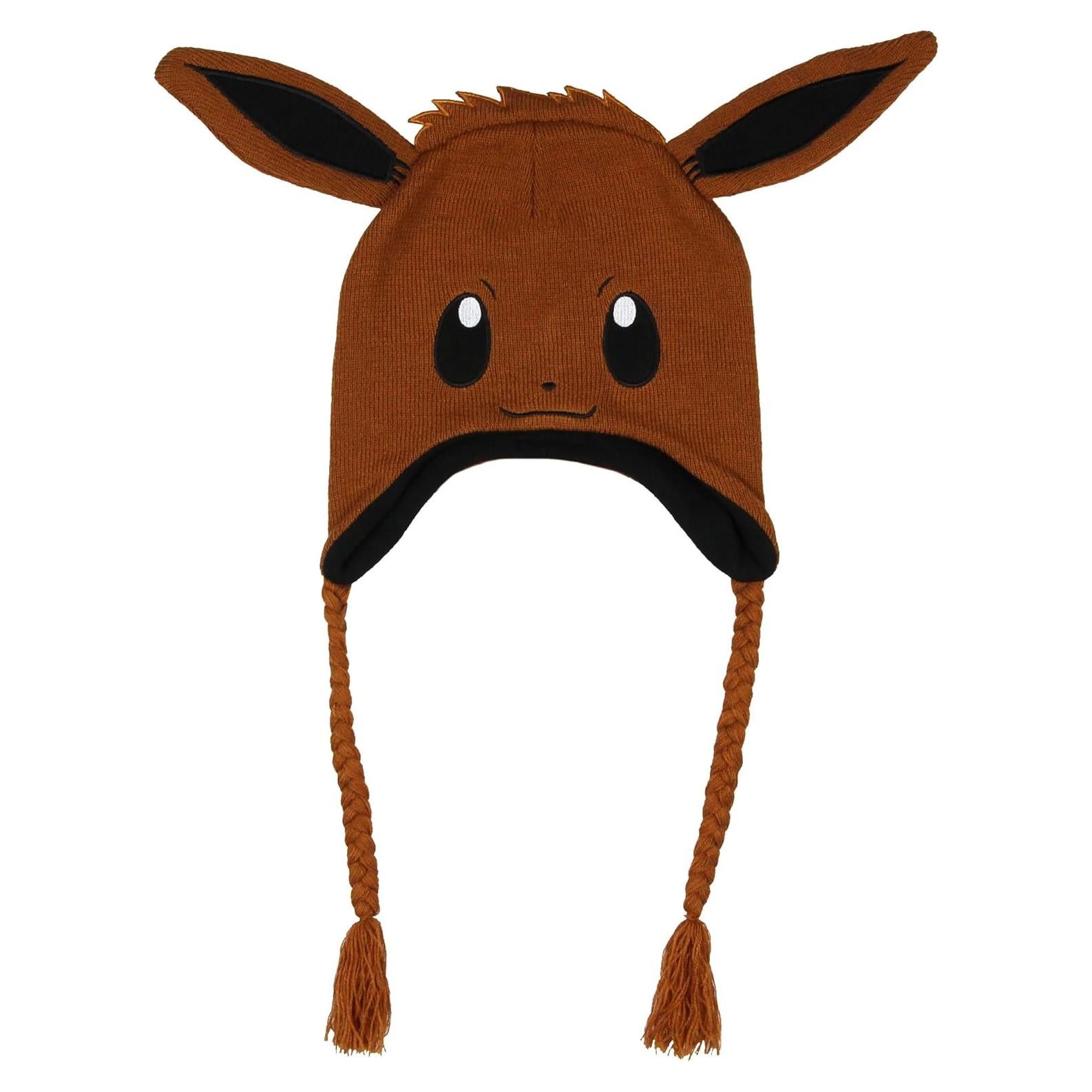 Gorro Laplander Forrado Polar Bioworld Pokémon Eevee Unisex