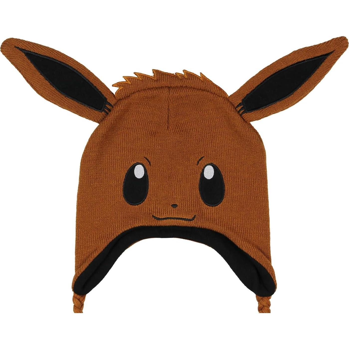 Gorro Laplander Forrado Polar Bioworld Pokémon Eevee Unisex