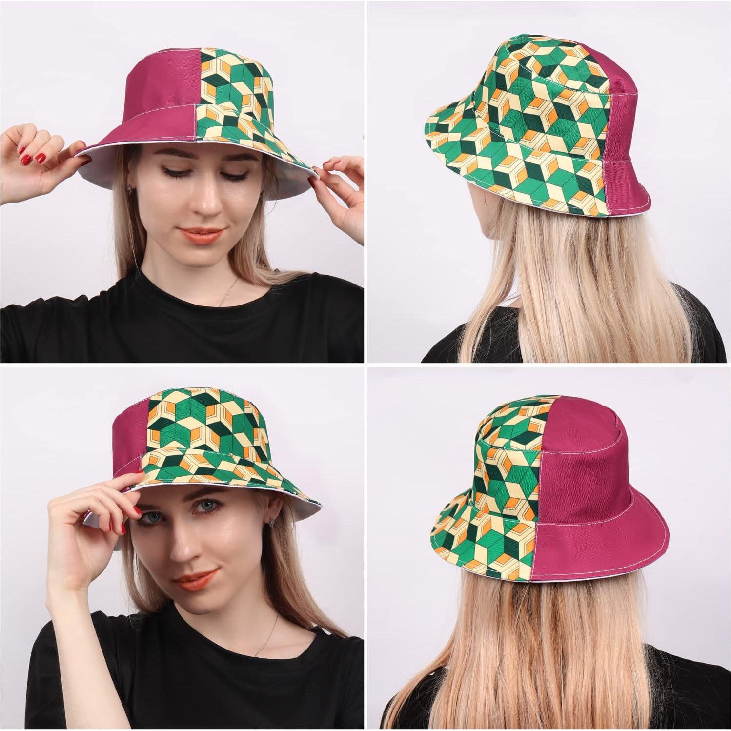 Sombrero Bucket Unisex DAZCOS Ajustable para Cosplay 54-58cm