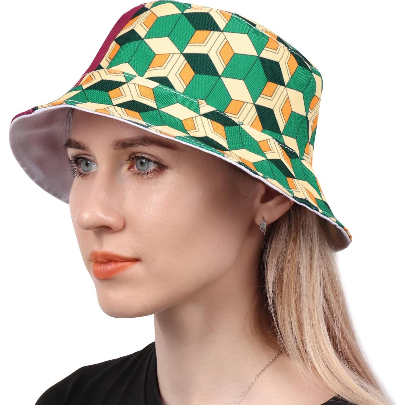 Sombrero Bucket Unisex DAZCOS Ajustable para Cosplay 54-58cm