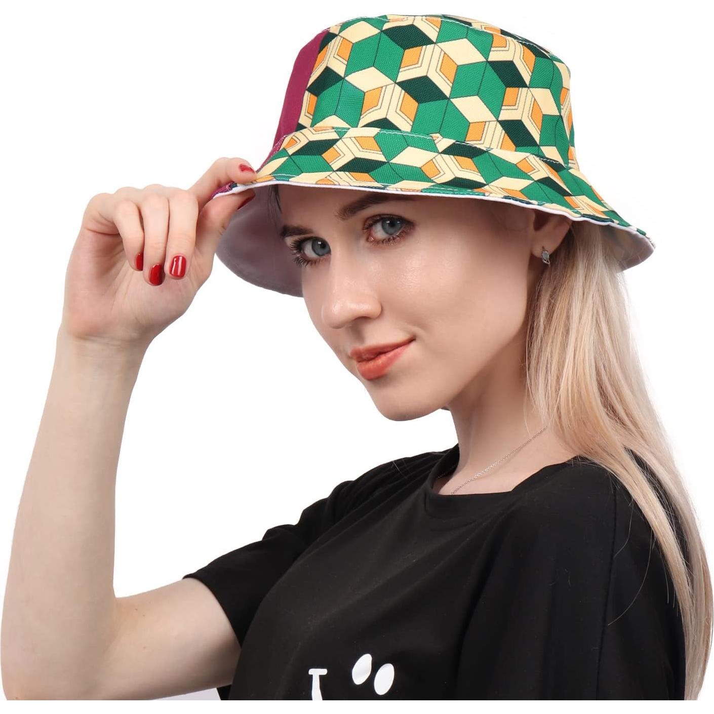 Sombrero Bucket Unisex DAZCOS Ajustable para Cosplay 54-58cm