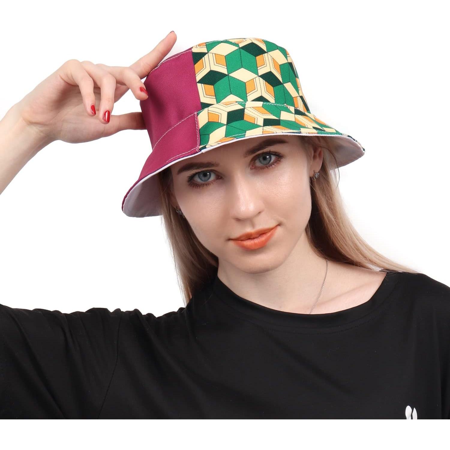 Sombrero Bucket Unisex DAZCOS Ajustable para Cosplay 54-58cm