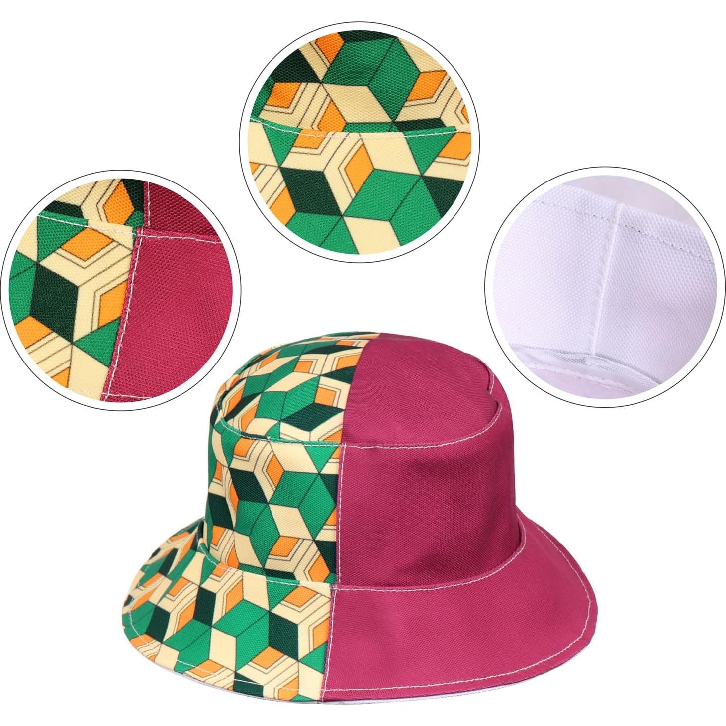 Sombrero Bucket Unisex DAZCOS Ajustable para Cosplay 54-58cm