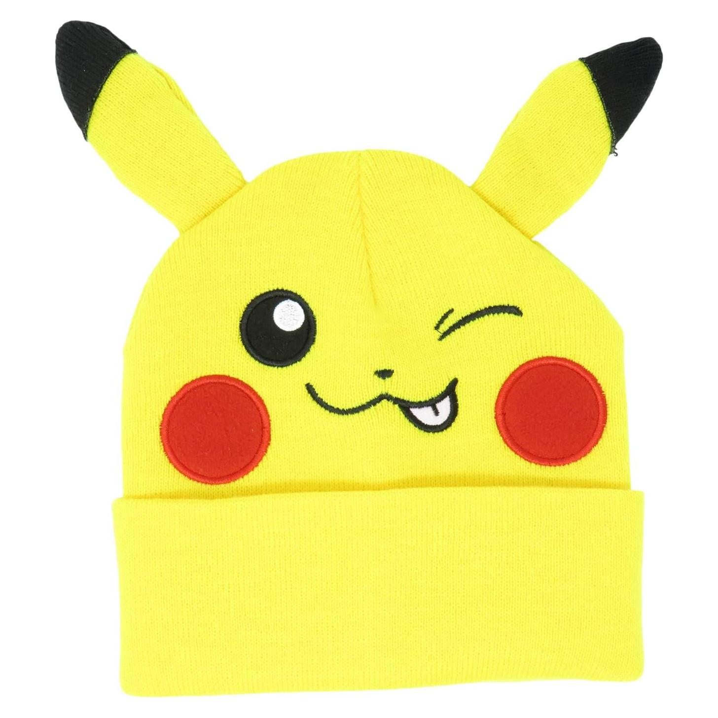 Gorro Tapa Pikachu Bordado Bioworld Licenciado Unisex