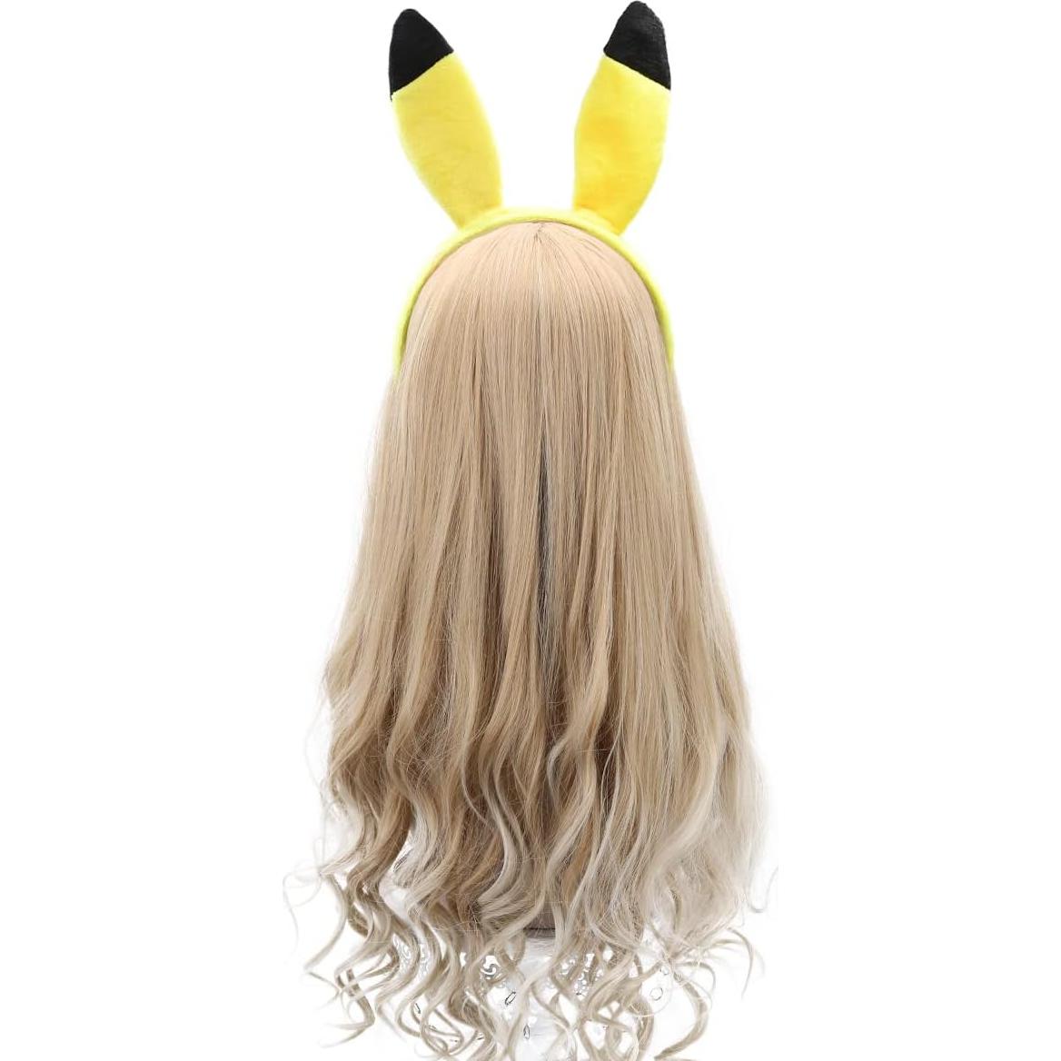 Diadema de Oídos de Caricatura Amarillos HODRME - Franela Suave