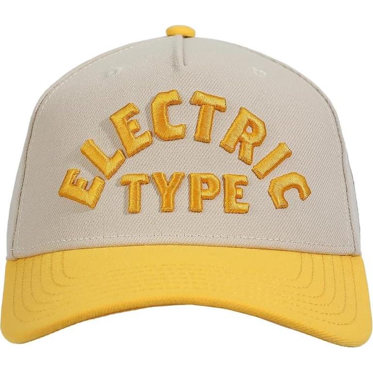 Gorra Snapback Bioworld Tipo Eléctrico Pokémon Ajustable