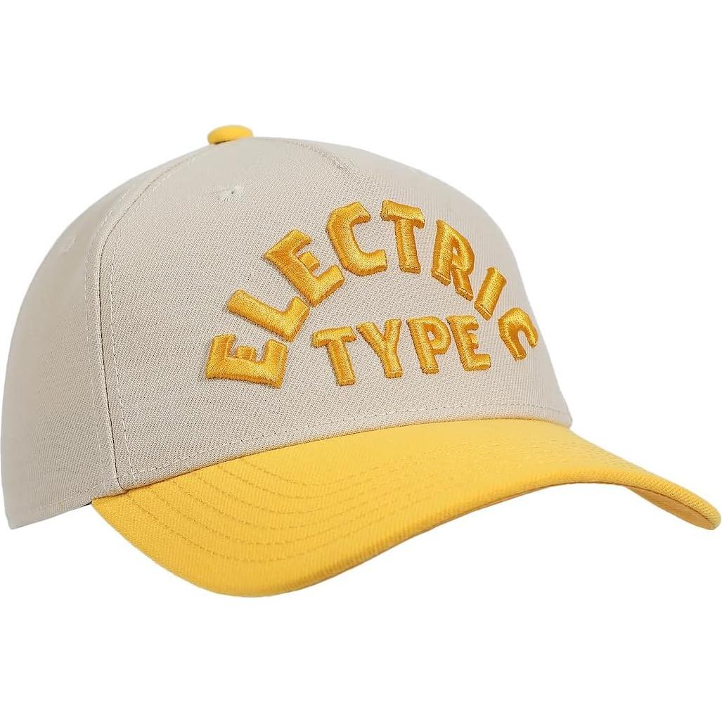Gorra Snapback Bioworld Tipo Eléctrico Pokémon Ajustable