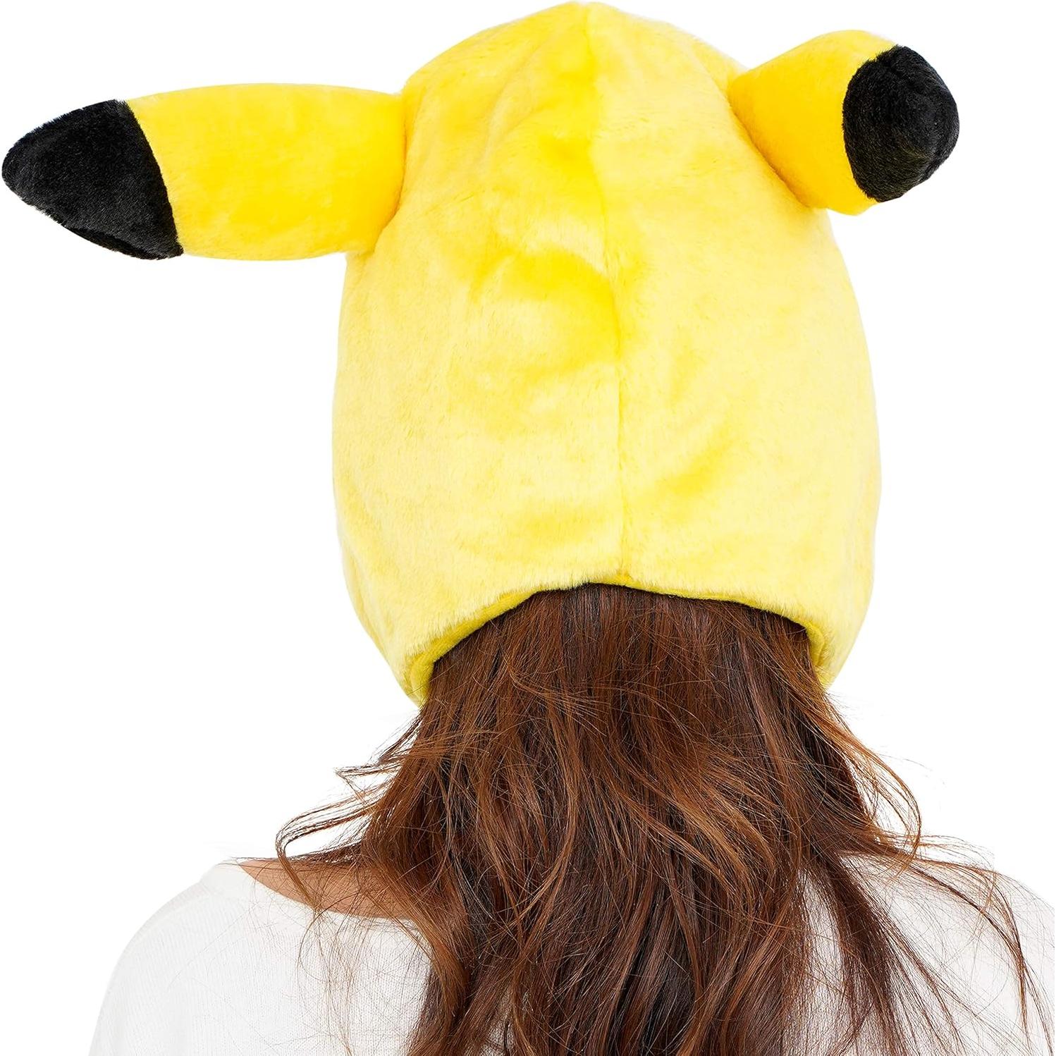 Sombrero Kigurumi Pikachu SAZAC - Gorro de Felpa Unisex