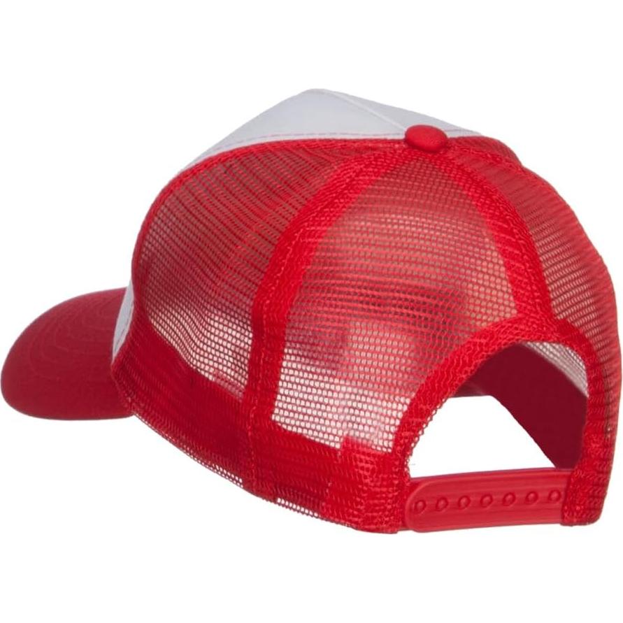 Gorra de Malla Bordada Ash Ketchum Unisex Ajustable