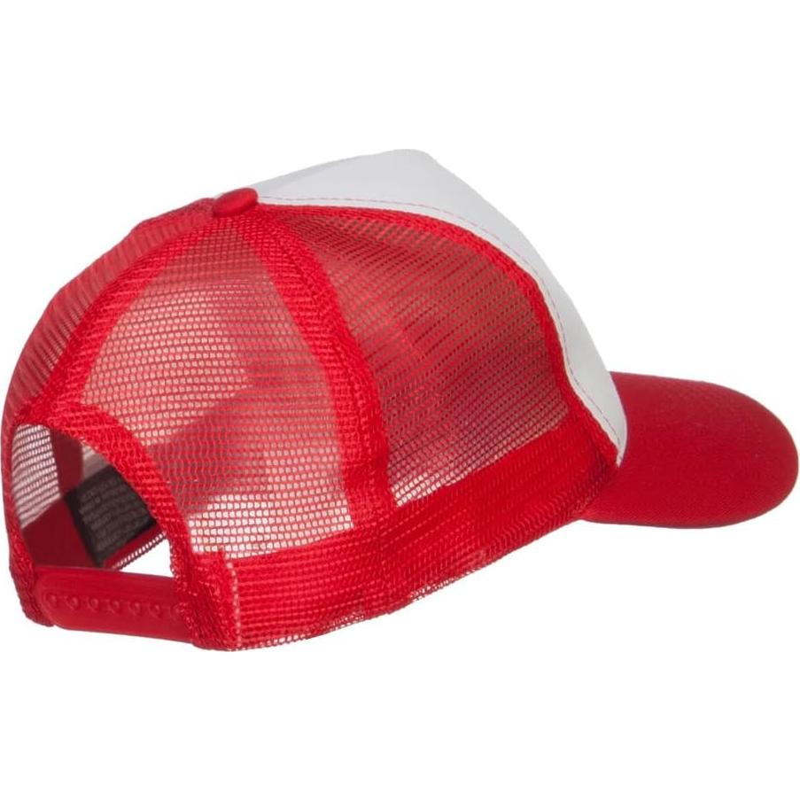 Gorra de Malla Bordada Ash Ketchum Unisex Ajustable
