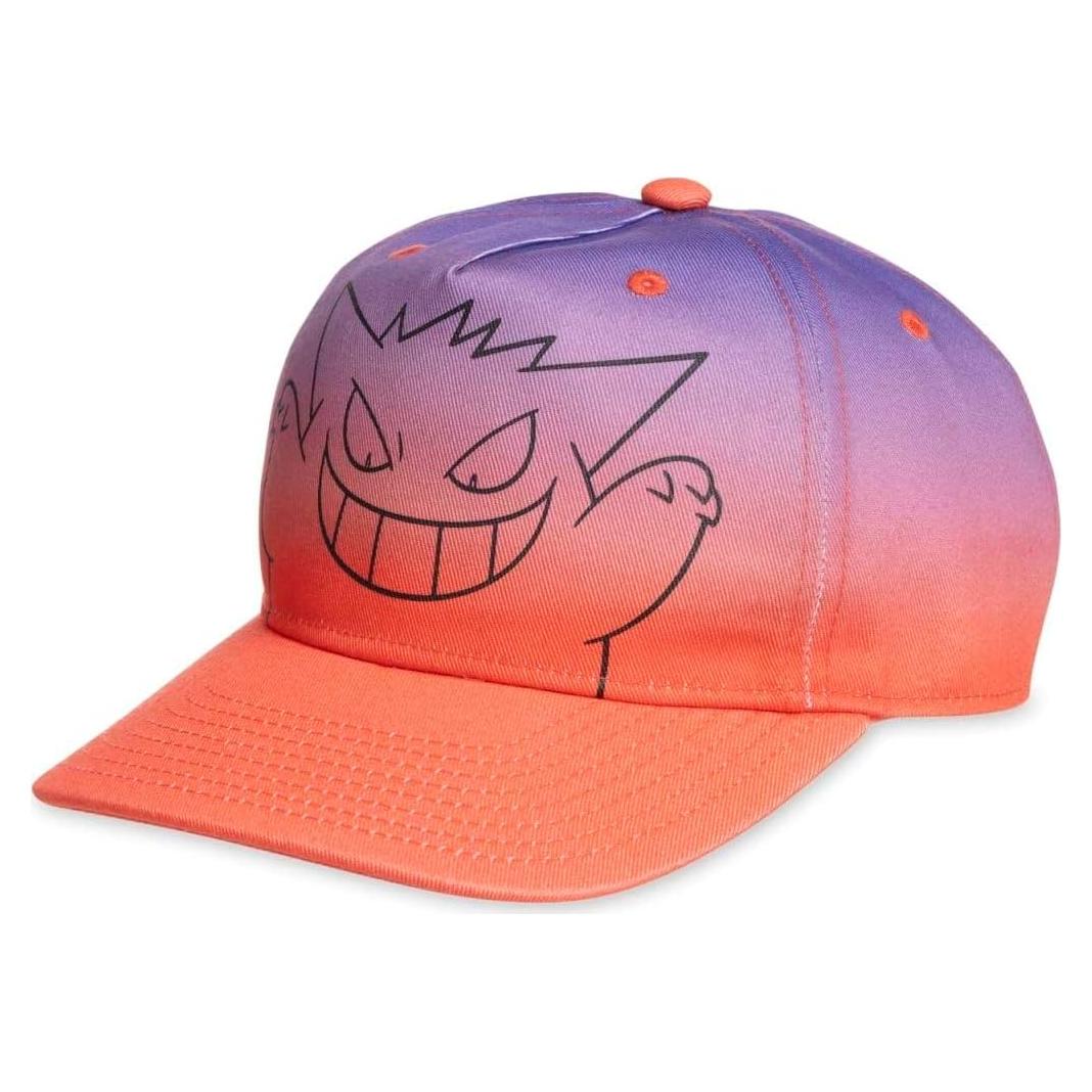 Gorro Curvado Gengar Pokémon Centro Unisex Adulto Negro