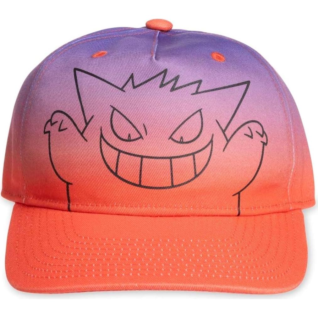 Gorro Curvado Gengar Pokémon Centro Unisex Adulto Negro