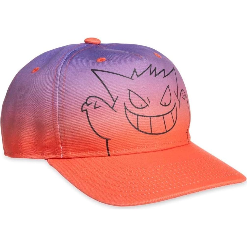 Gorro Curvado Gengar Pokémon Centro Unisex Adulto Negro
