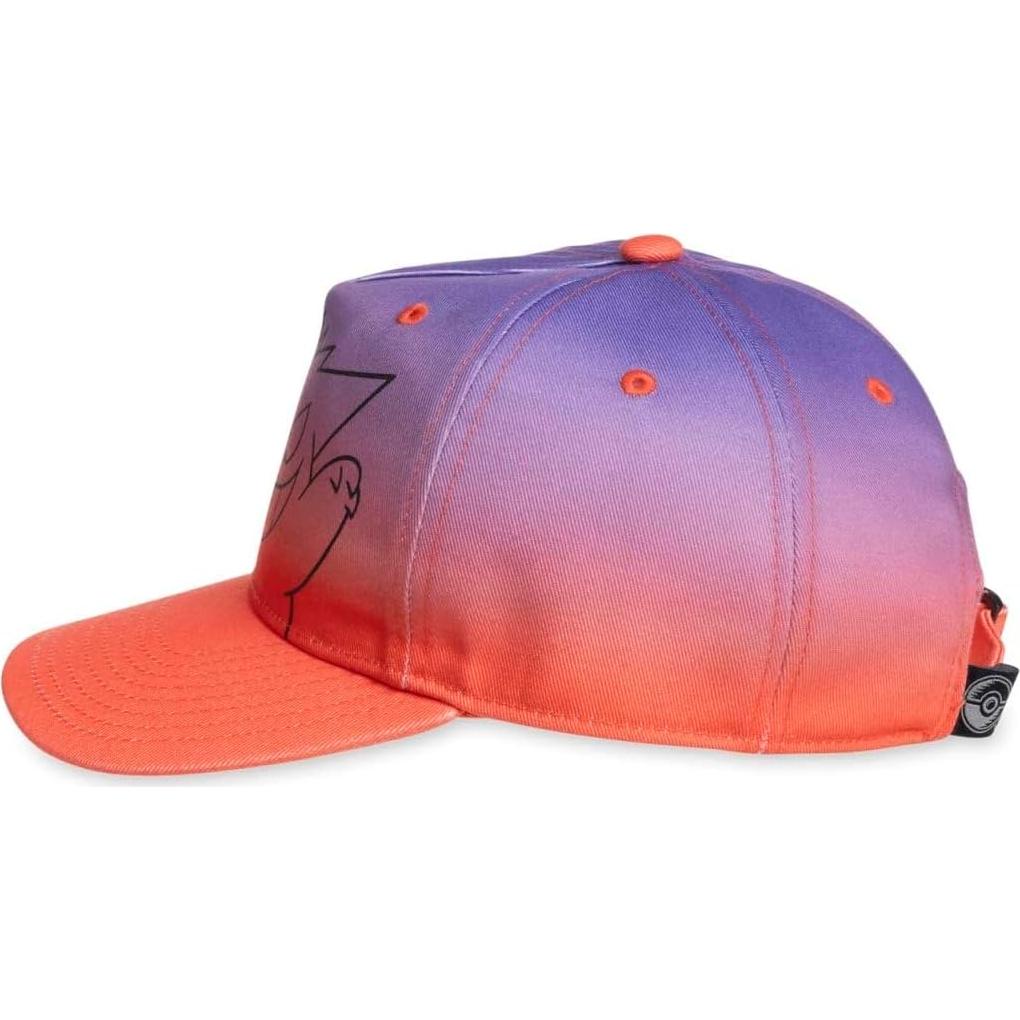 Gorro Curvado Gengar Pokémon Centro Unisex Adulto Negro