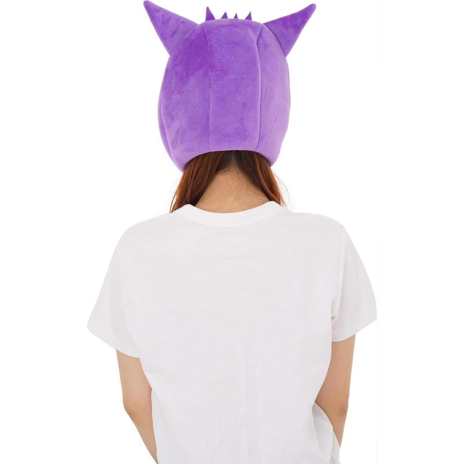 Gorro Kigurumi SAZAC Pokemon Gengar con Solapas para Orejas