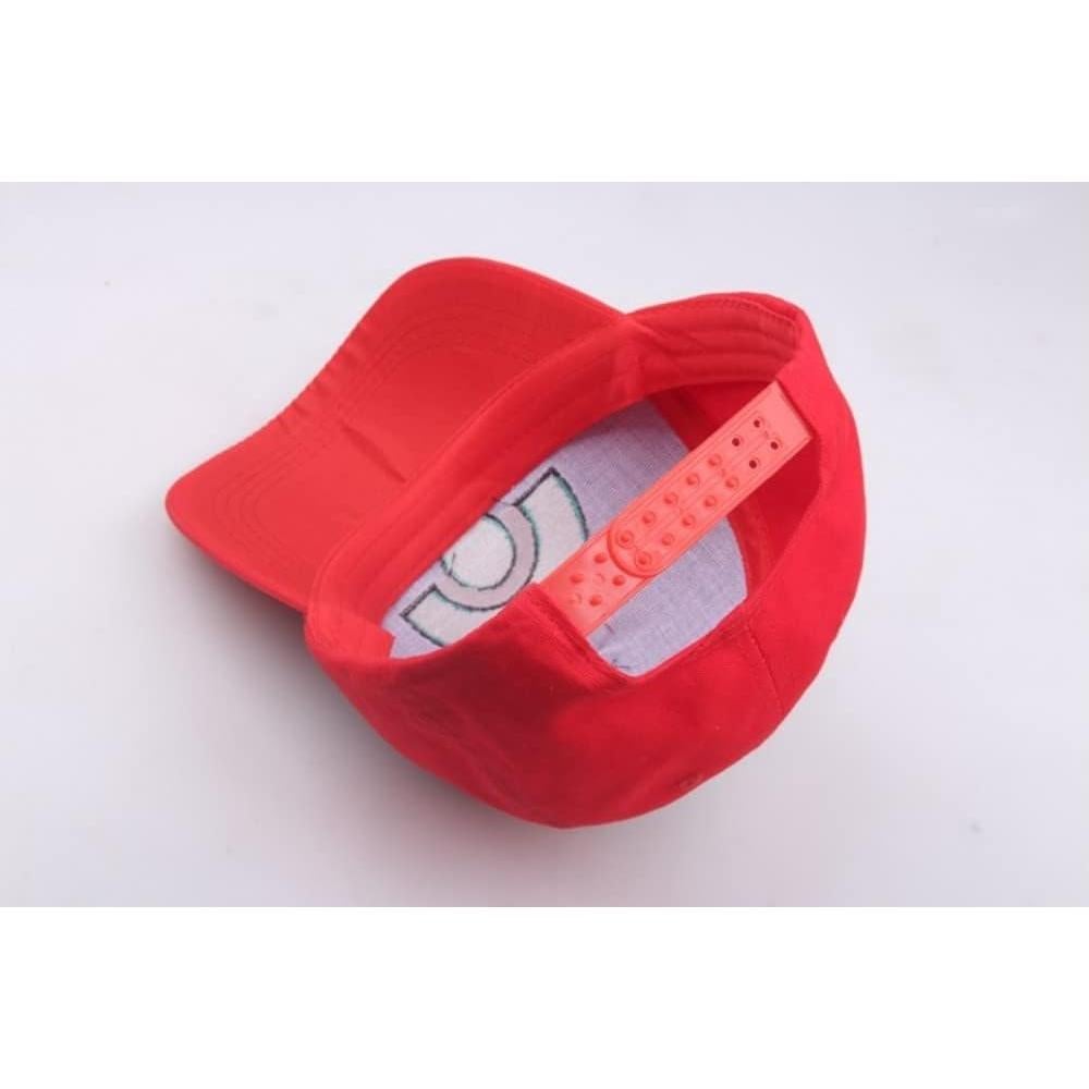 Gorra de Cosplay Ash Ketchum Ajustable 100% Algodón Niños
