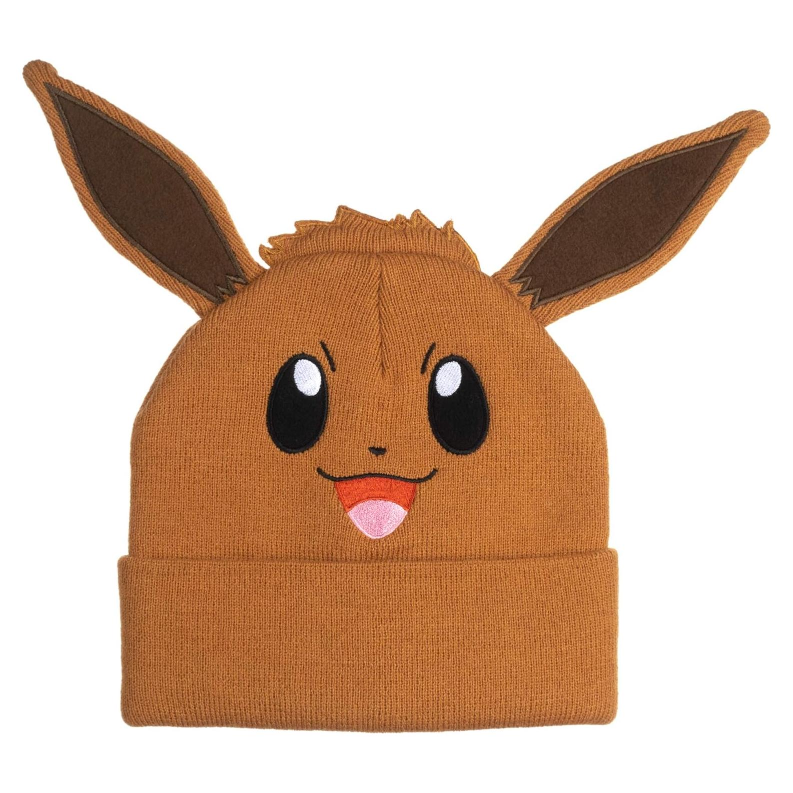 Gorro Bordado Bioworld Pokémon Eevee Talla Única Marrón