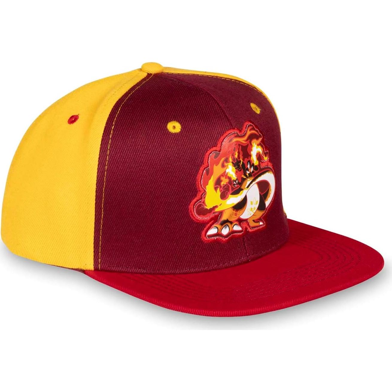 Gorra plana Charizard Gigantamax Pokémon Rojo Naranja
