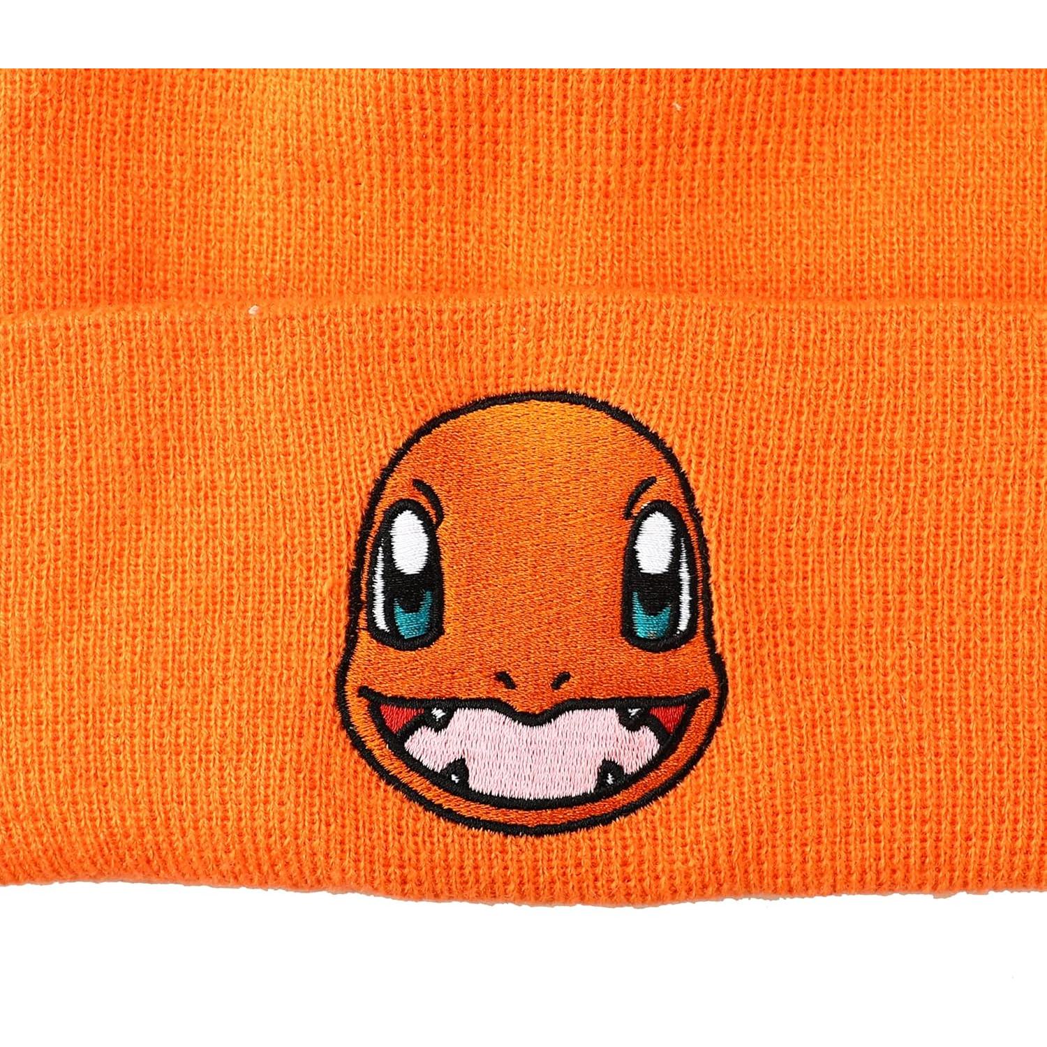 Gorro de Puño Alto Bioworld Pokemon Charmander Naranja