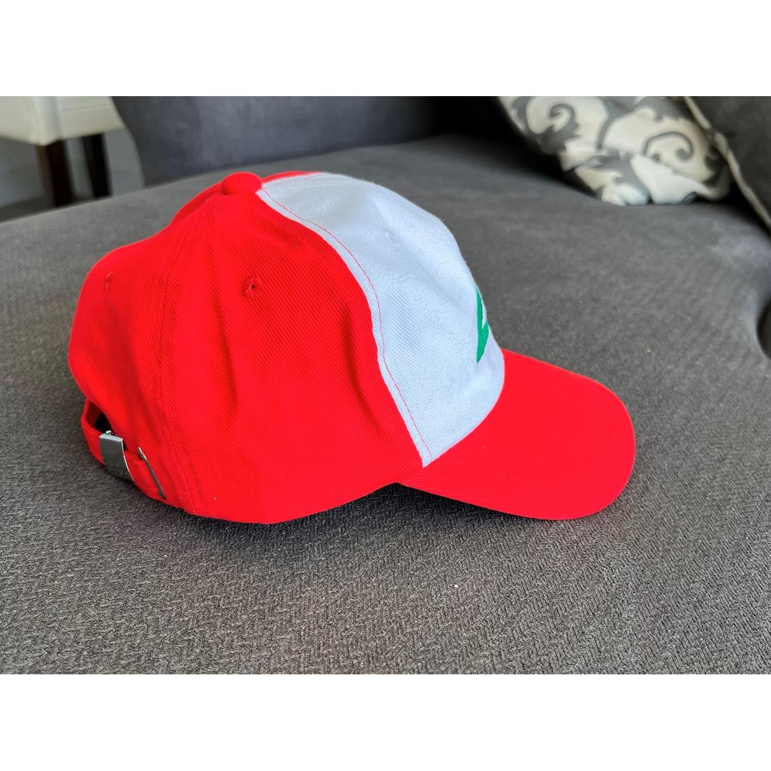 Gorra Infantil Ash Ketchum - Disfraz Anime Cosplay